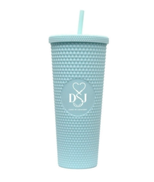 Studded Tumbler Cup Blue