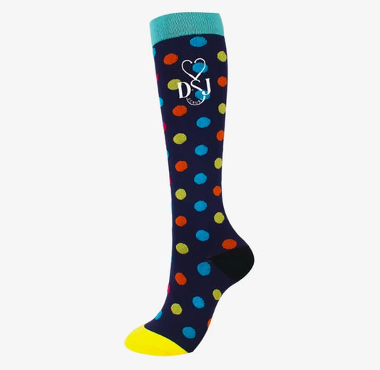 Polka Dots Compression Socks